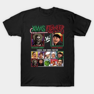 Xmas Fighter - Sticky Bandits vs Wet Bandits T-Shirt